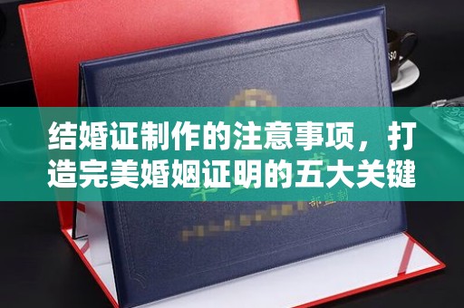 源城结婚证制作的注意事项，打造完美婚姻证明的五大关键点