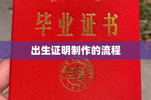 梓官出生证明制作的流程